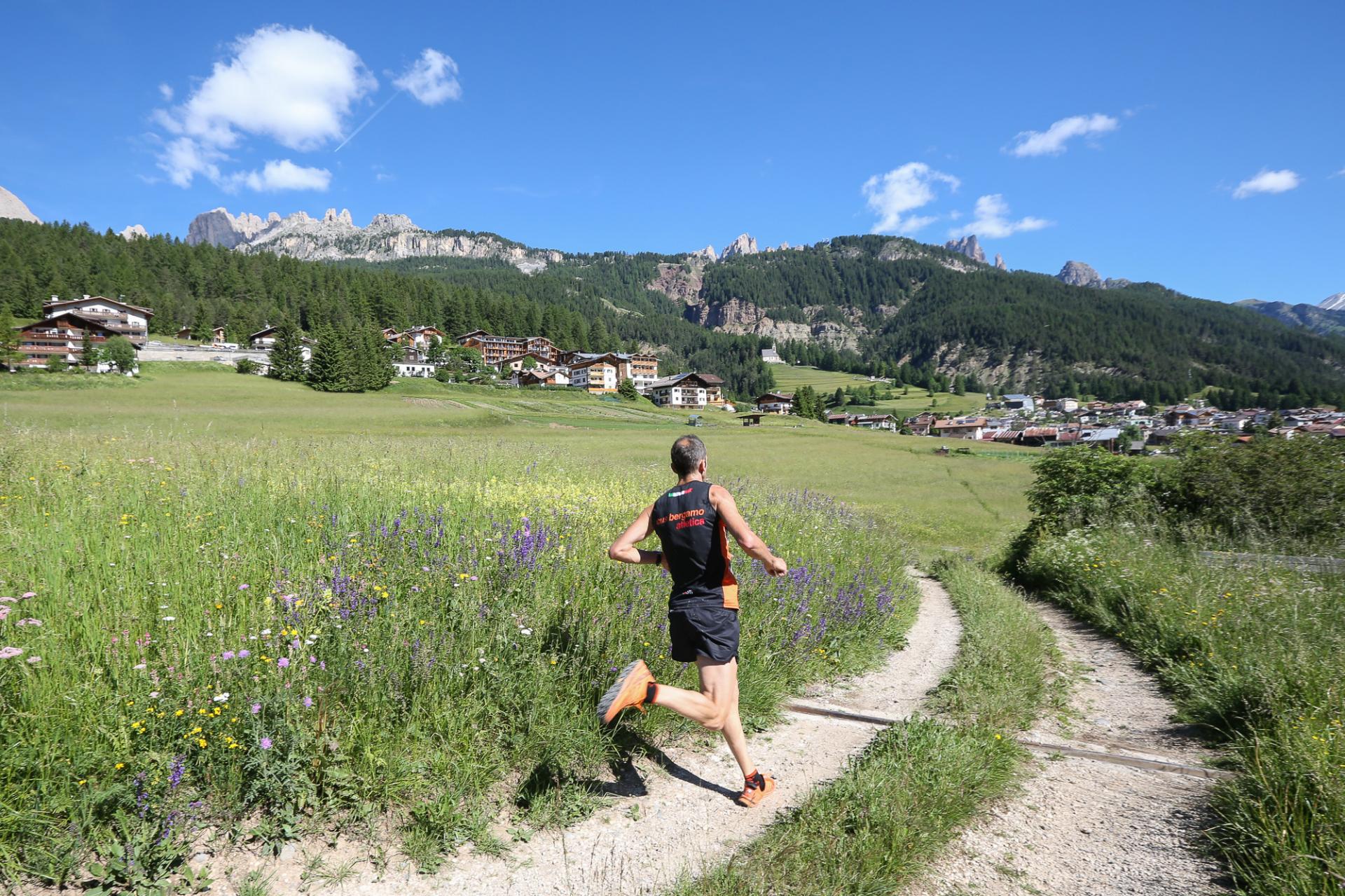 Trail running in Val di Fassa