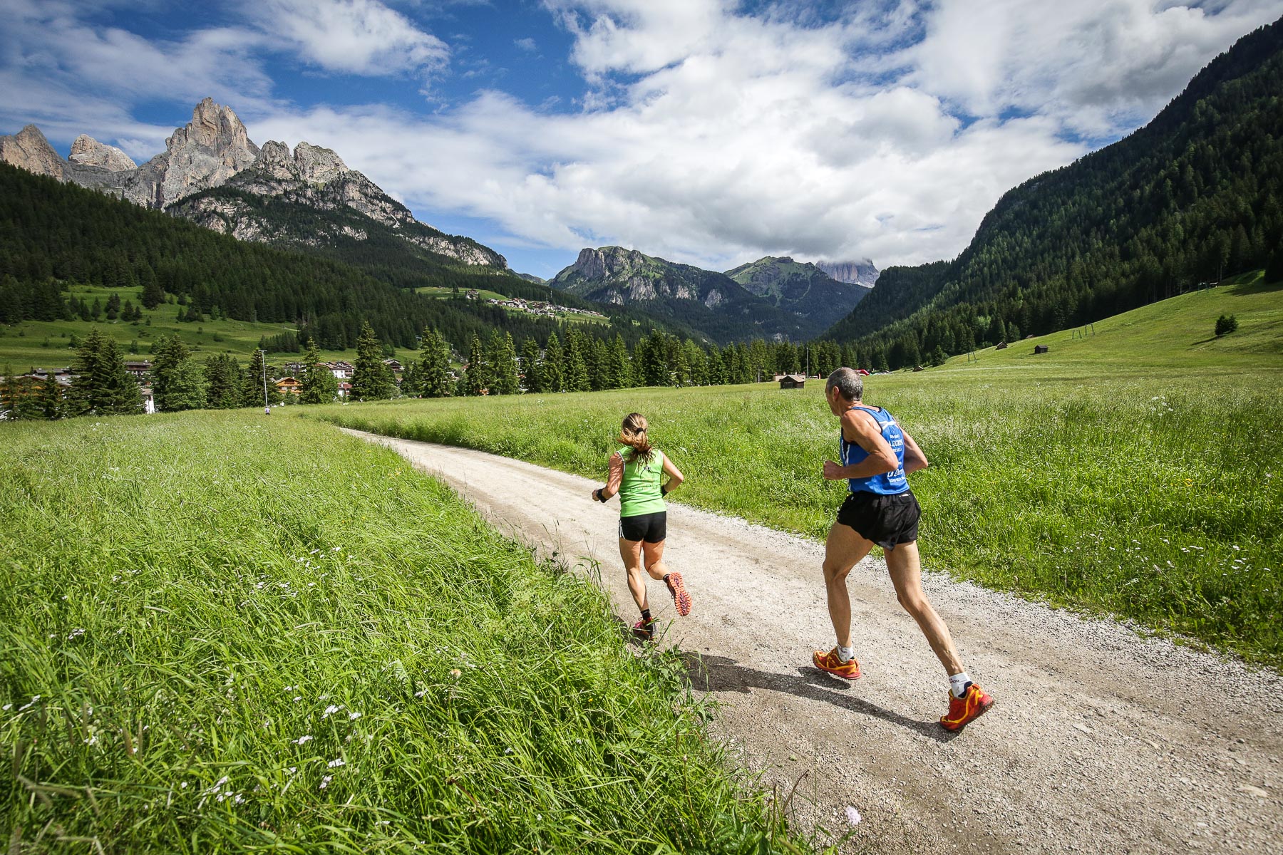 Trail running im Val di Fassa