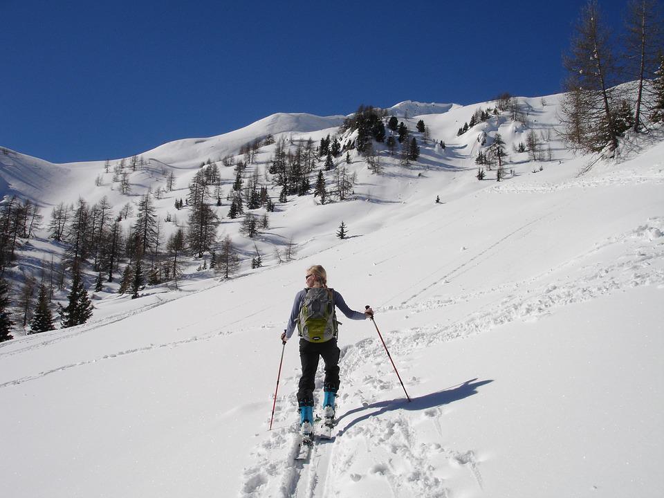 Ski mountaineering in Val di Fassa